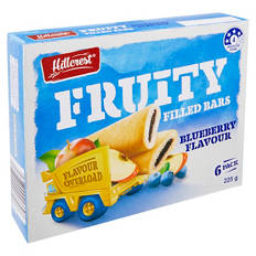 Fruity Filled Bars Blueberry 6 Pack 225g